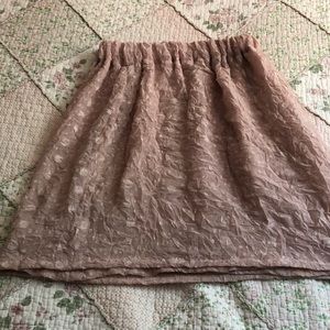 Homemade skirt